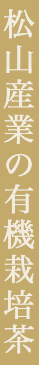 松山産業の有機栽培茶
